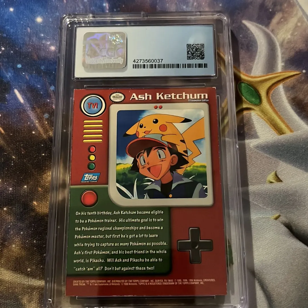 ash pokemon cards 2024 EN Ash Pikachu Vcos Pokemon Pikachu Cosplay RAW – TCG Titans main image 0