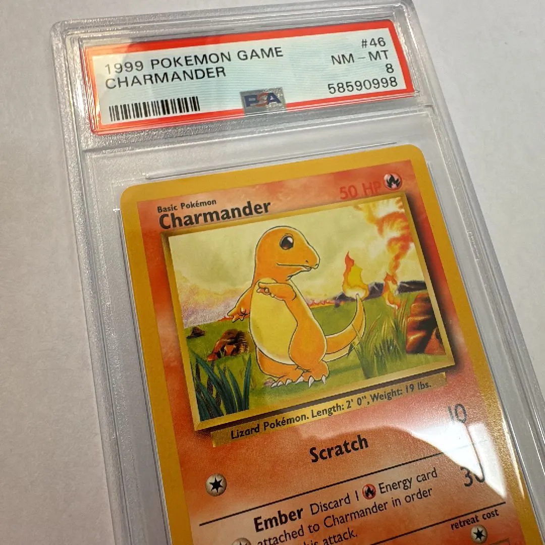 Charmander - Pokmon Base Set / 1999 WOTC Authentic - PSA Graded  Whatnot:  Shop, Sell, Connect
