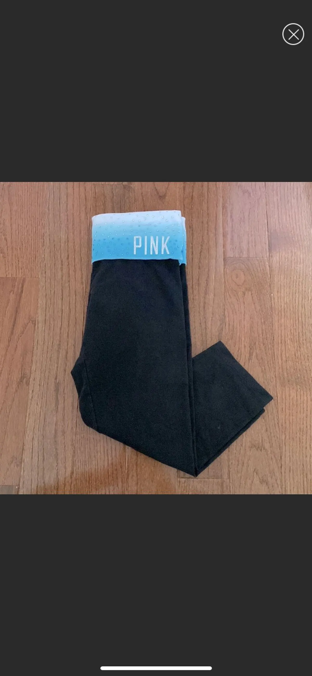 Y2k victoria's secret PINK rhinestone fold over waist band capri yoga pants  · Whatnot: Buy, Sell & Go Live