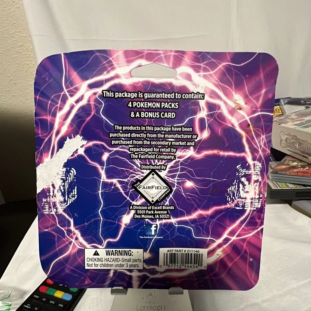 Pokemon TCG Lightning Set Booster 4 Packs + 1 Bonus Card  Whatnot: Shop,  Sell, Connect