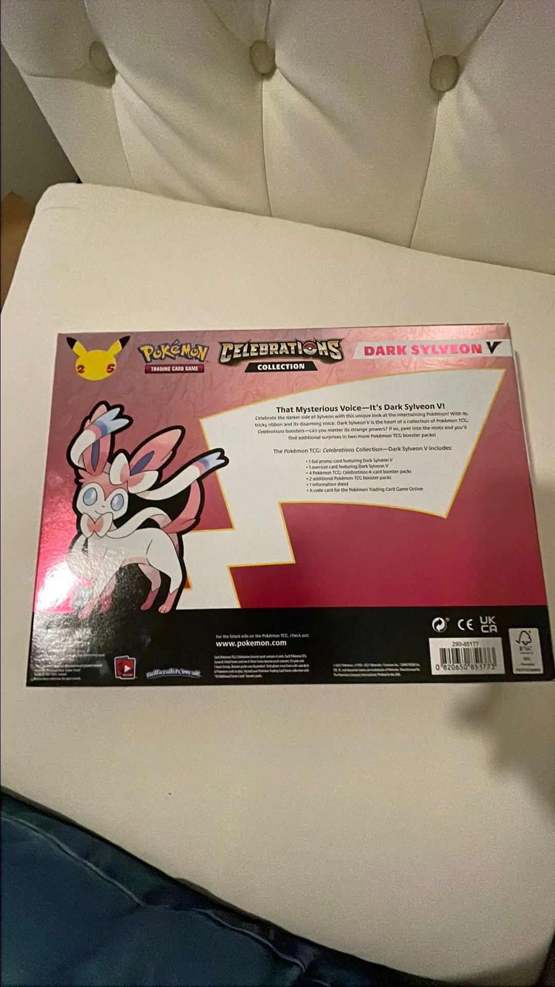 Dark sylveon v celebrations box  Whatnot: Shop, Sell, Connect