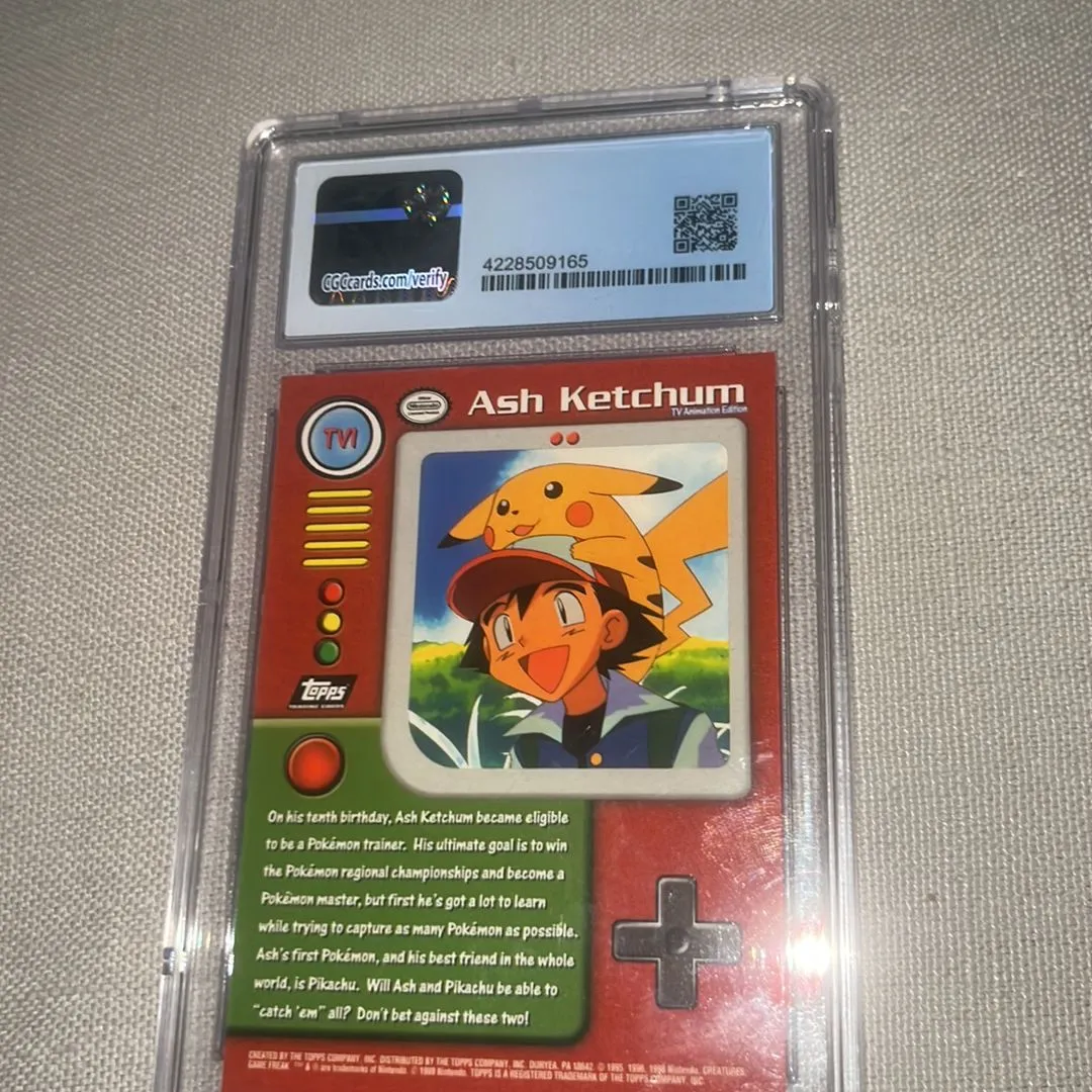 CGC Graded 8.5 - Ash Ketchum Pokmon Topps (1999)  Whatnot: Shop, Sell,  Connect