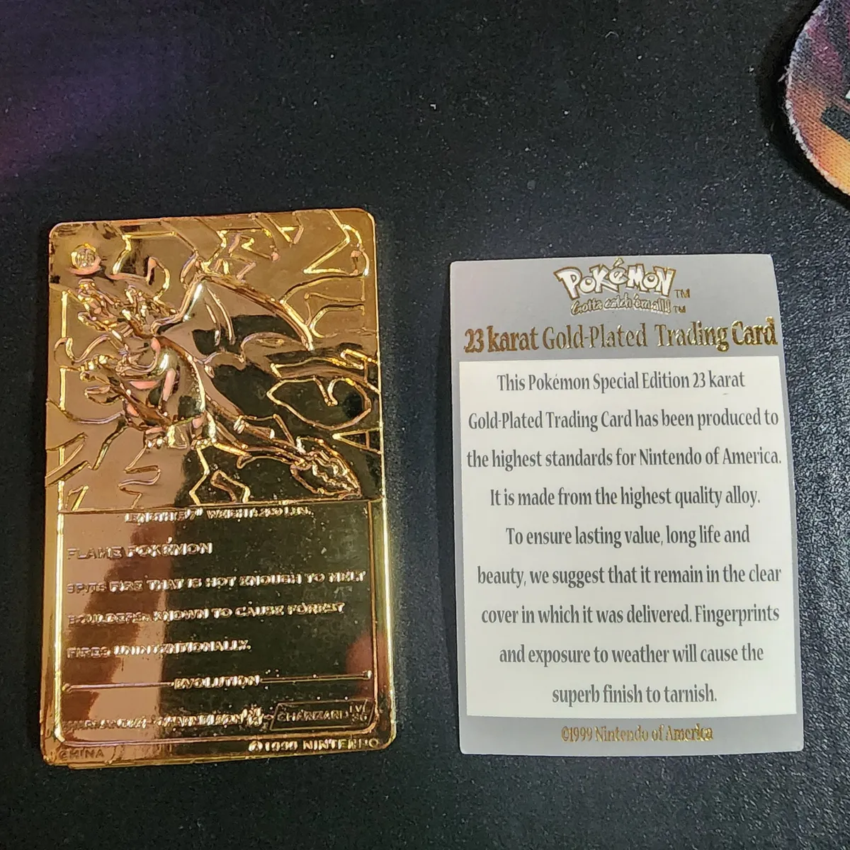 authentic gold pokemon cards Origin and estimated value of gold Pokemon cards? - Question