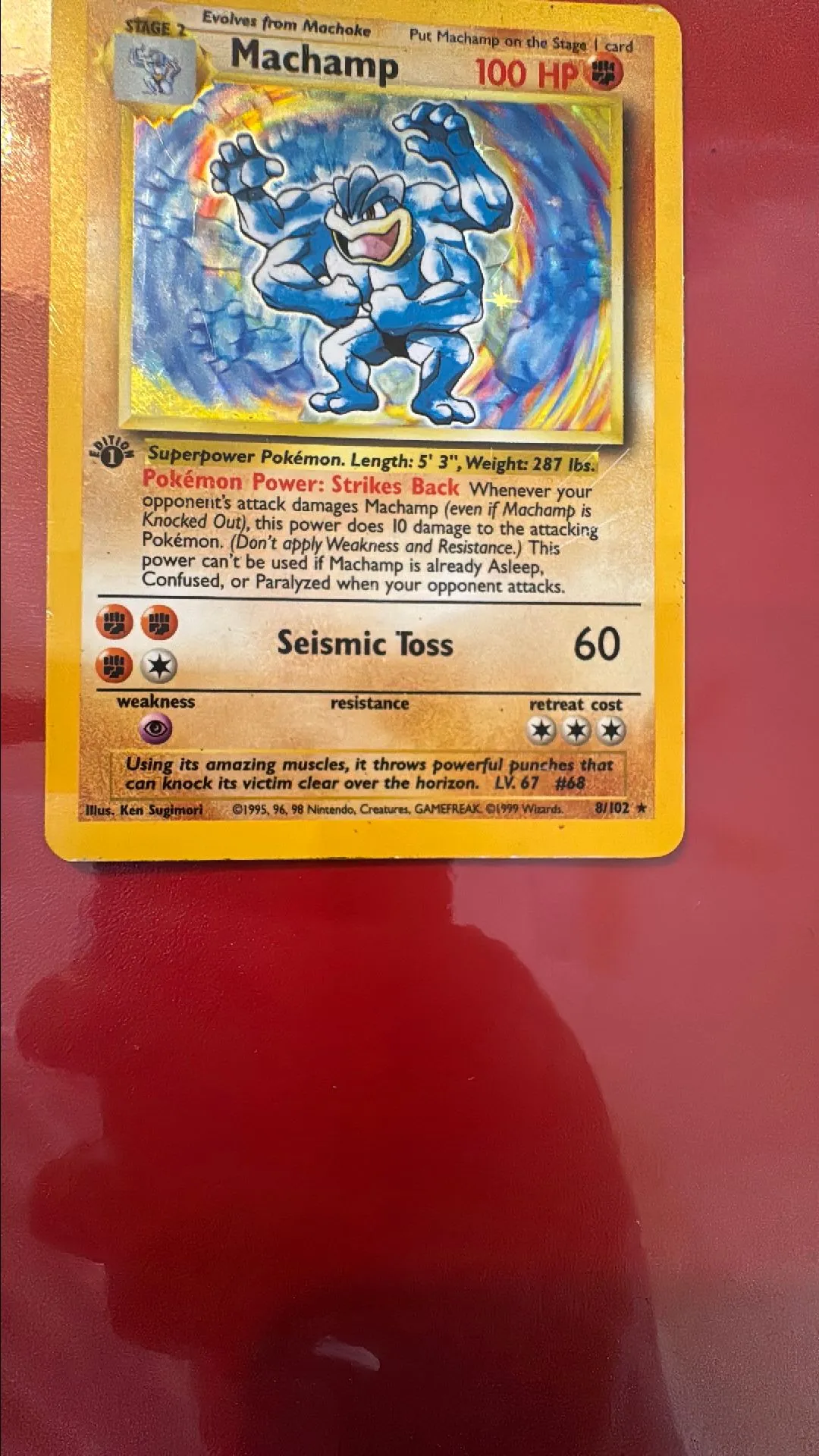 Machamp Holo Rare 1st Edition  Whatnot: Shop, Sell, Connect