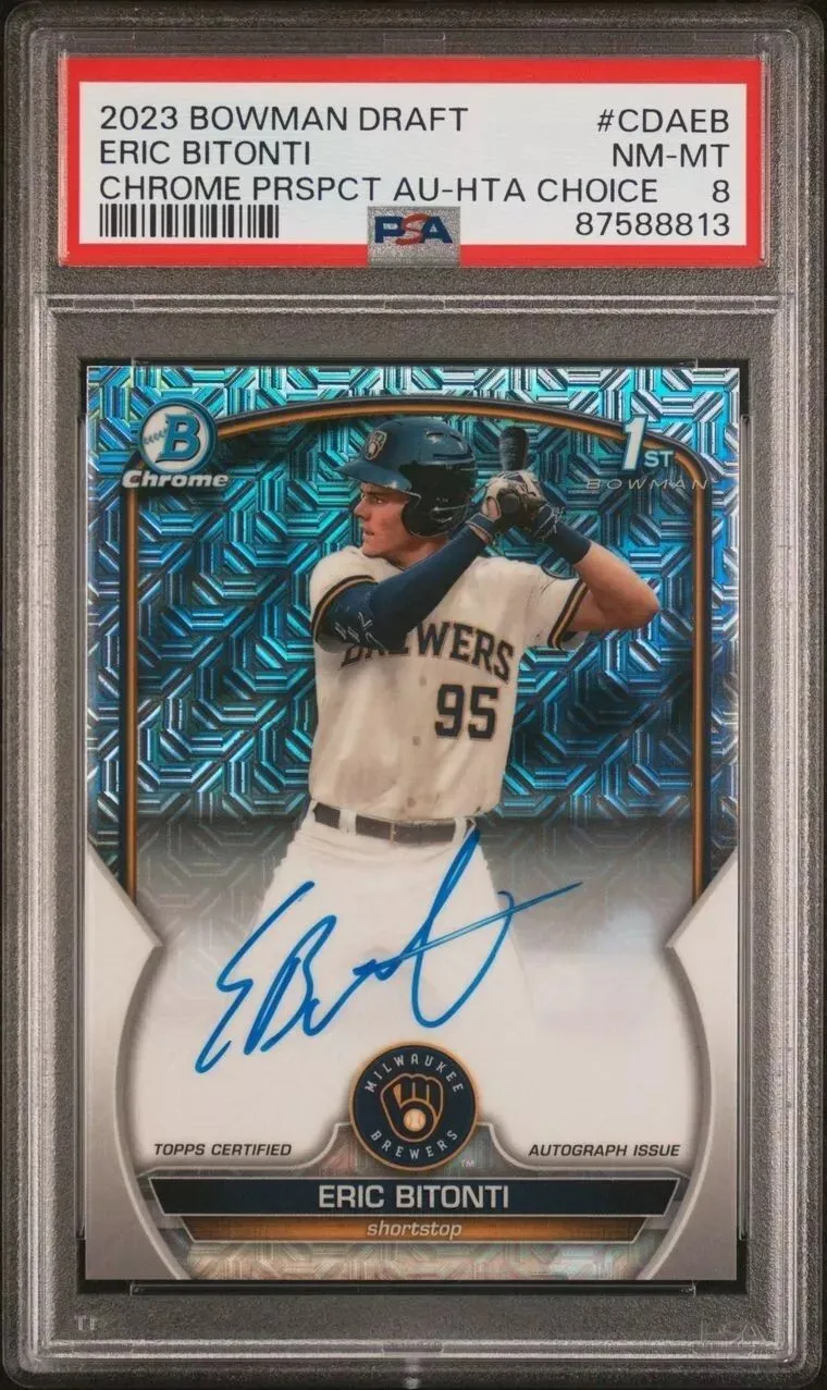 150 PSA10 悔しく ERIC BITONTI TOPPS 1st auto