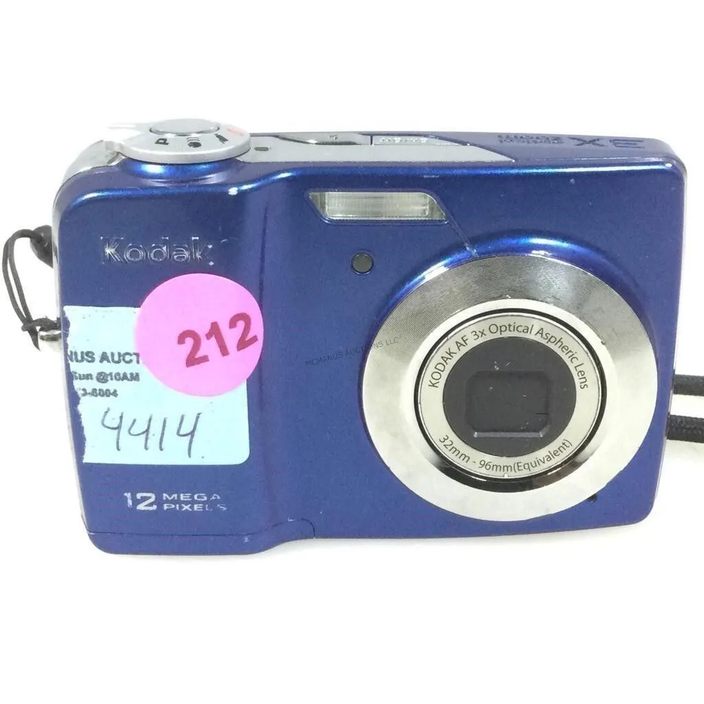 Appareil Photo Numérique Kodak Easyshare CD82 – Compact Bleu, 12 MP, Fonctionne Bien, Occasion