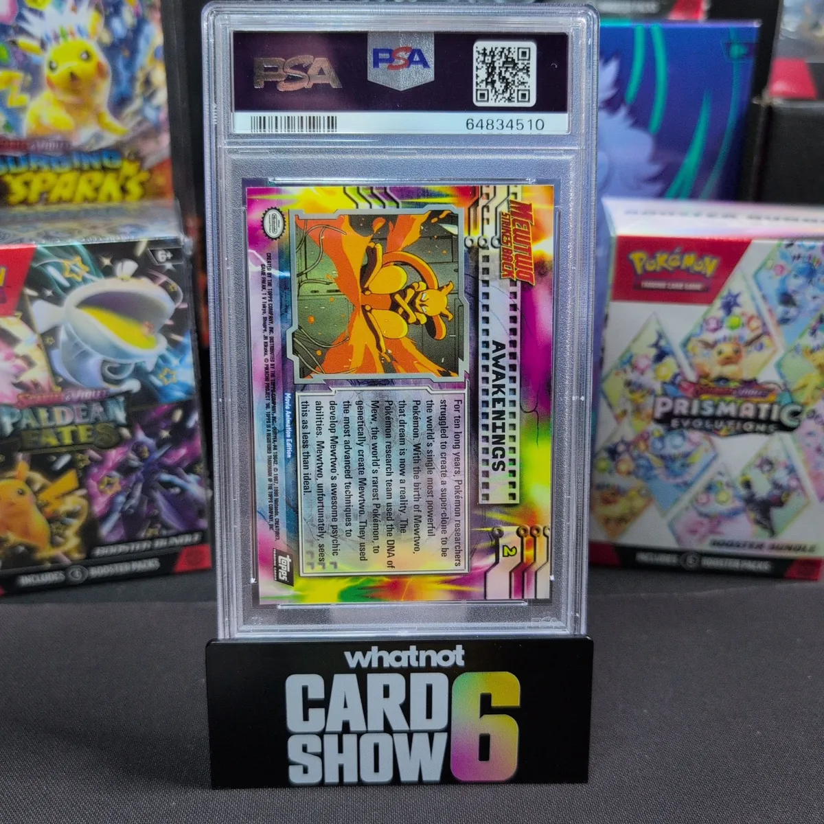 1999 Topps Pokemon- Awakenings Foil (Mewtwo) PSA 10 Gem Mint  Whatnot:  Shop, Sell, Connect