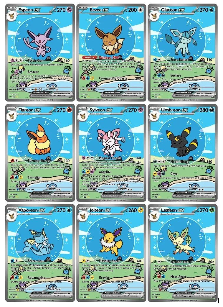 Bubble Eeveelutions Bundle - Custom Cards  Whatnot: Shop, Sell, Connect