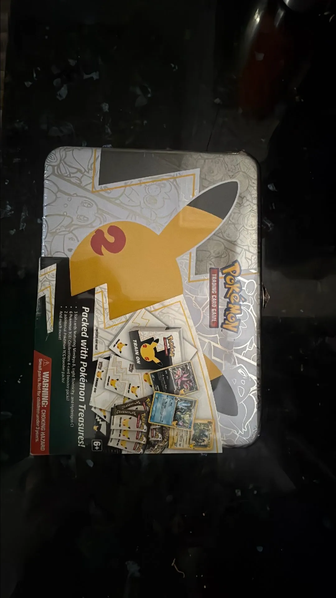 pokemon trading card game celebrations collector chest Amazon.com: Pokémon TCG: NOV 2024 Collectors Chest : Toys & Games main image 1