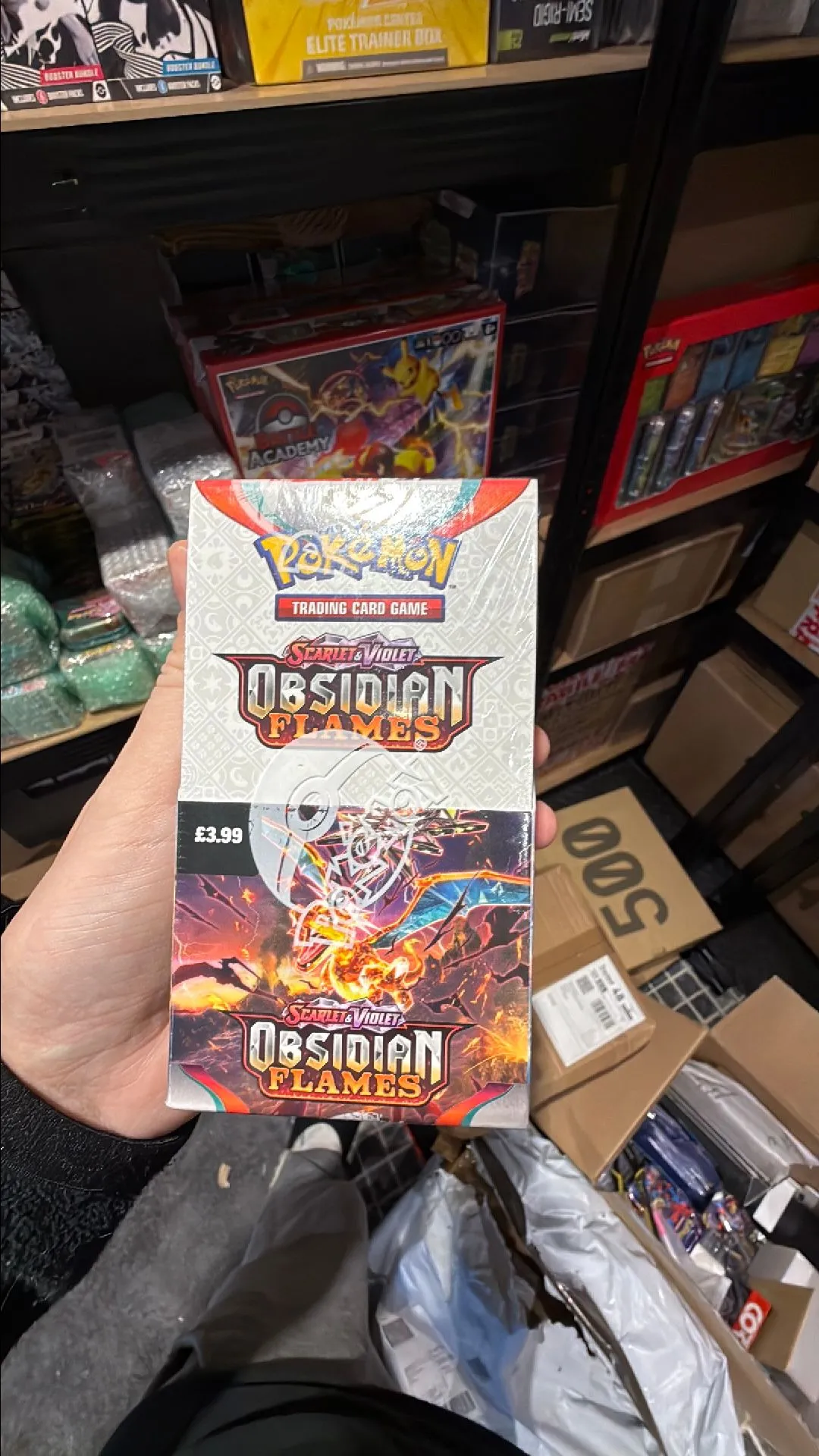 booster box obsidian Pokemon SV03: Flames Case  GuuBuu Hobby type Charizard ex Obsidian Flames Booster Bundle -