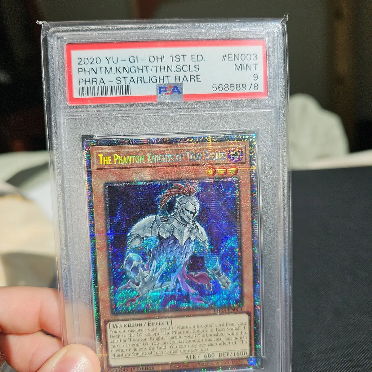 2020 Yu-Gi-Oh! Phra-Phantom Rage Phntm.Knght/Trn.Scls. Phra-Starlight Rare  PSA MINT 9  Whatnot: Shop, Sell, Connect