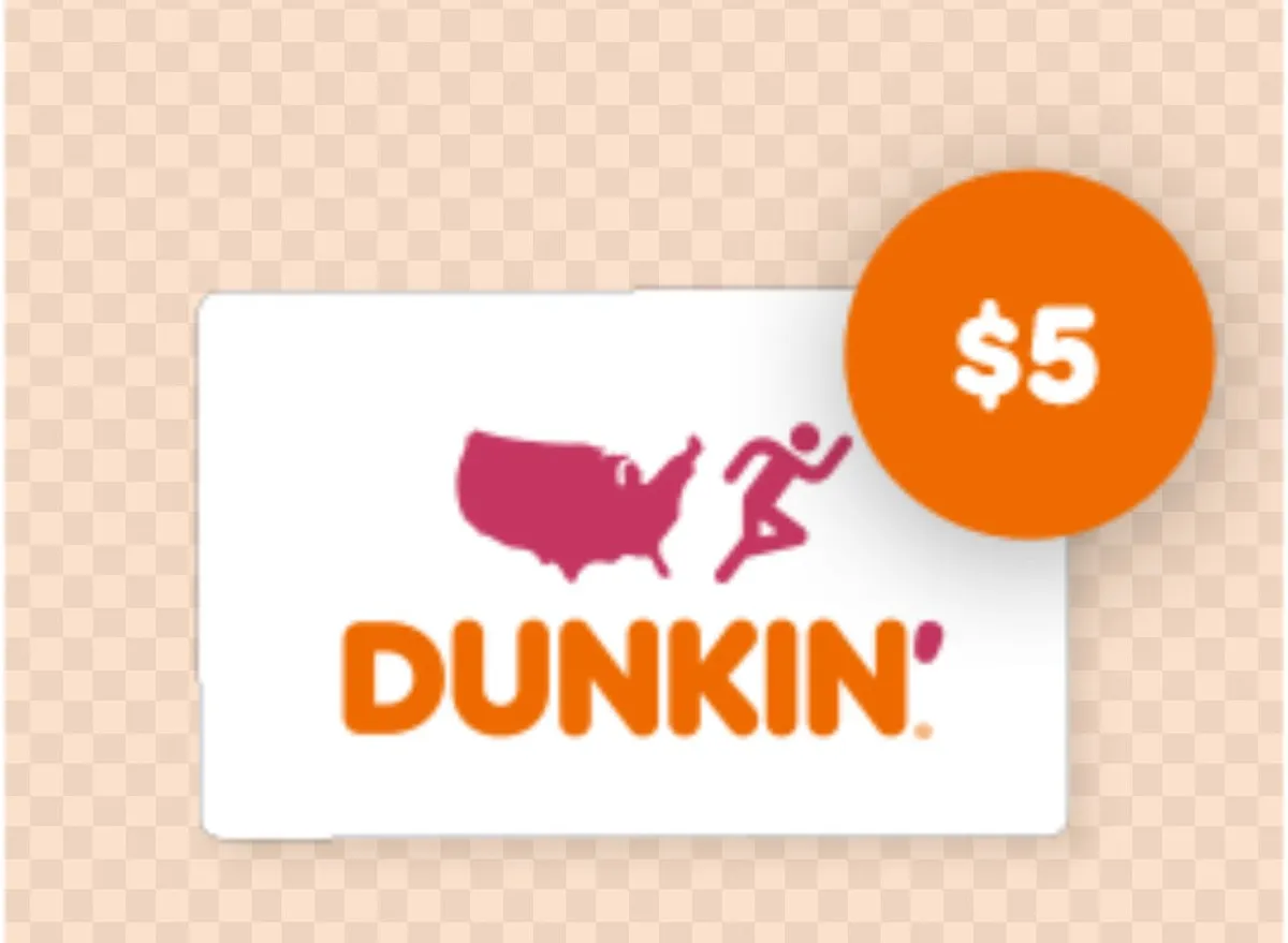 Bless the chat with $5 Dunkin Donuts Gift Card · Whatnot: Shop