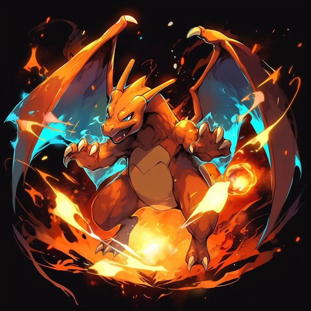 5 prints for 5$) pokemon Charizard high-quality 8.5x11 art  print/poster/portrait  Whatnot: Shop, Sell, Connect