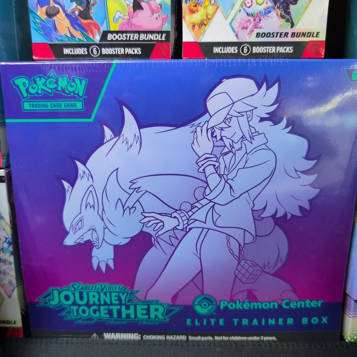 LIVE RIP ONLY- Pokemon Journey Together Pokemon Center ETB 11 Packs   Whatnot: Shop, Sell, Connect