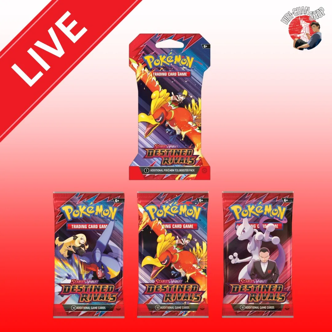 LIVE ONLY - 3x Booster Packs + 1x Sleeved Pack (NO BULK)  Whatnot: Shop,  Sell, Connect