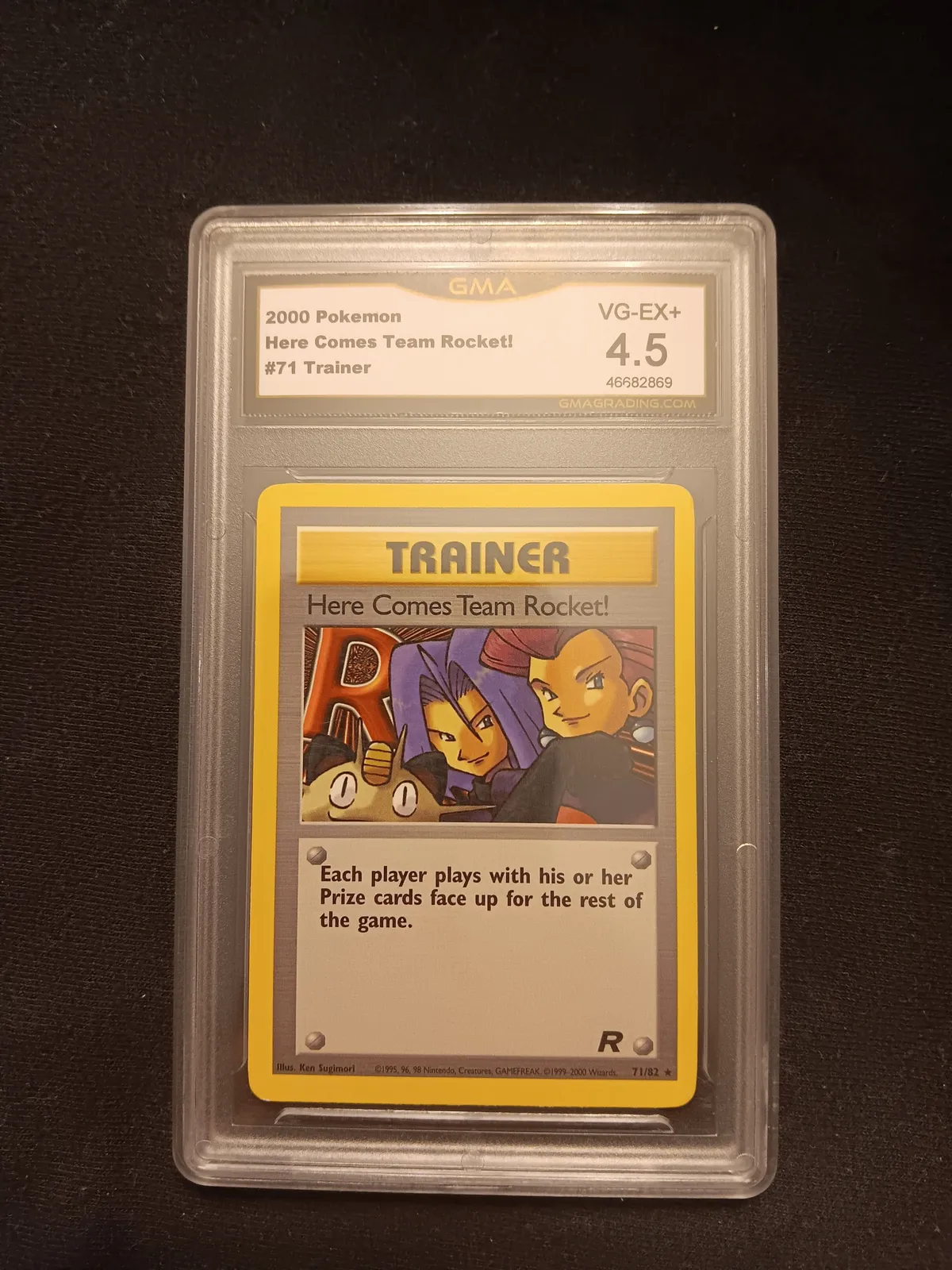Here Comes Team Rocket! 71/82 Team Rocket (2000) GMA 4.5  Whatnot: Shop,  Sell, Connect