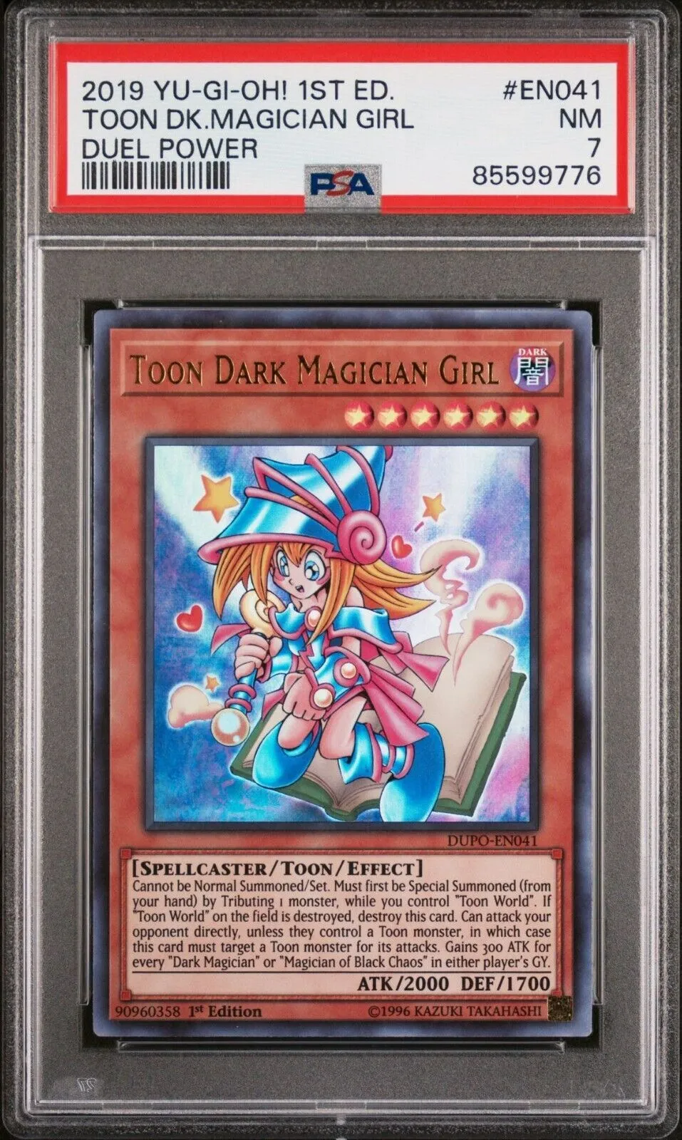 Toon Dark Magician Girl DUPO-EN041 Ultra Rare Holo 1ST EDITION  Whatnot:  Shop, Sell, Connect