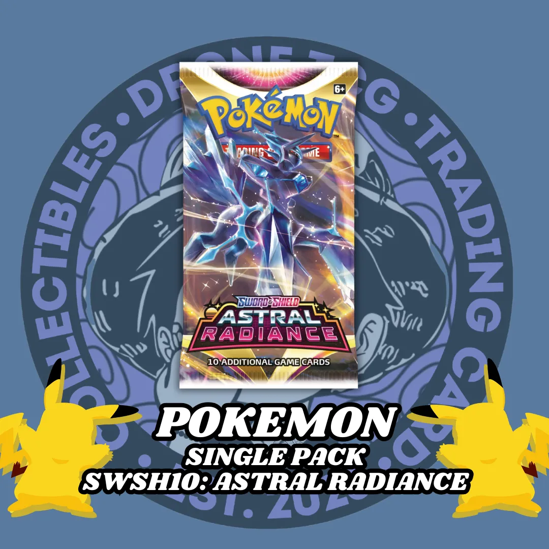 astral radiance single booster pack pokemon Amazon.com: POKEMON SAS10 ASTRAL RADIANCE BOOSTER PACK : Toys & Games main image 1