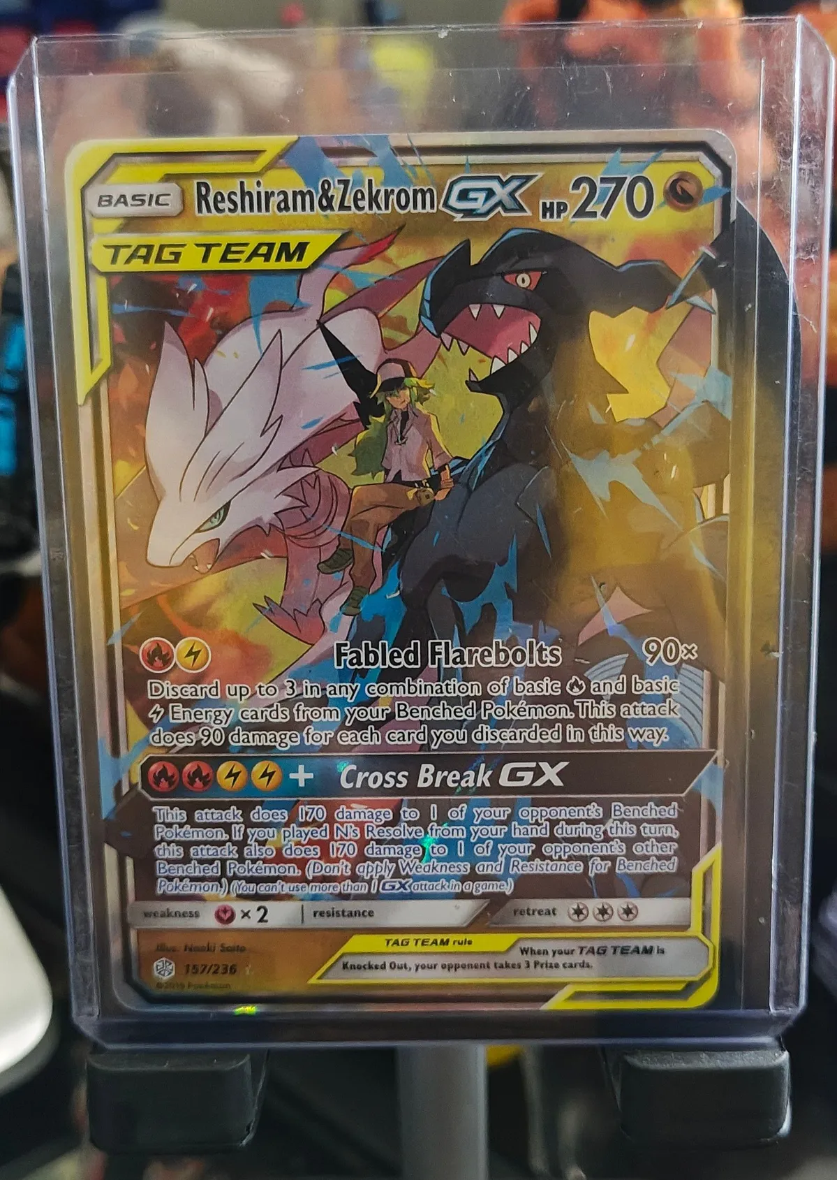 pokemon cards reshiram and zekrom Amazon.com: Pokemon main image 1