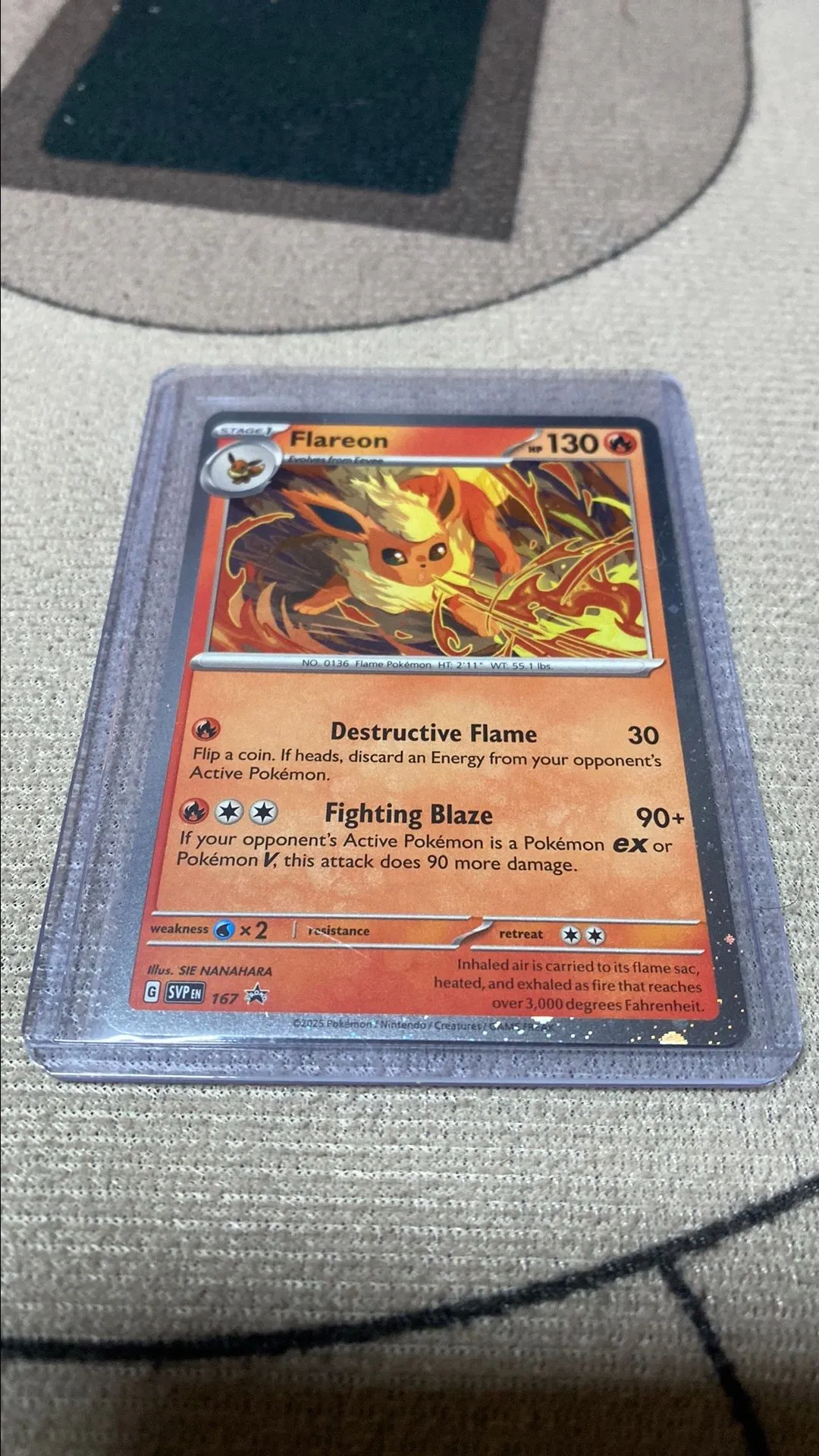 Flareon Cosmos Holo 167 Promo Pokmon TCG Card  Whatnot: Shop, Sell,  Connect