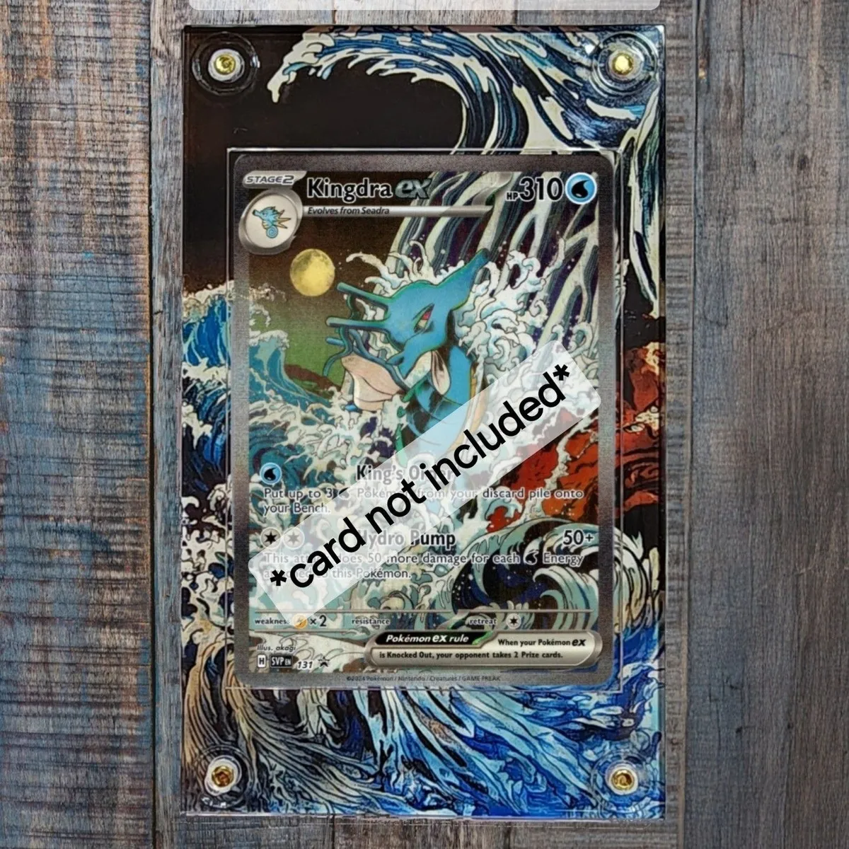 Pokemon Kingdra EX SIR Promo 131 SV Shrouded Fable Custom Case  Whatnot:  Shop, Sell, Connect