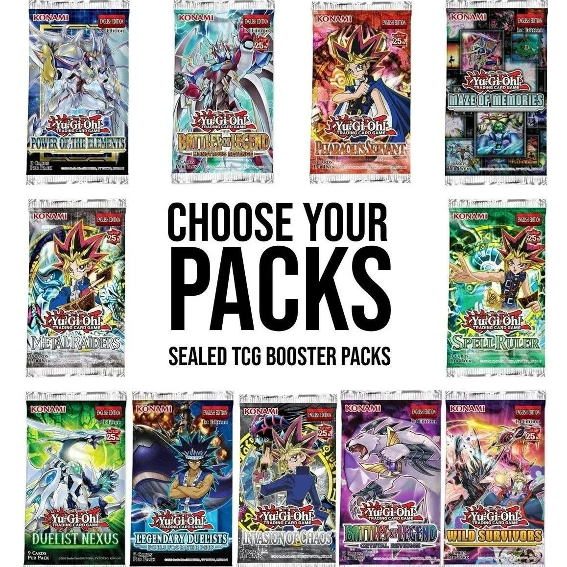 X3 Pick and Mix Yu-Gi-Oh Packs   Whatnot: Shop, Sell, Connect