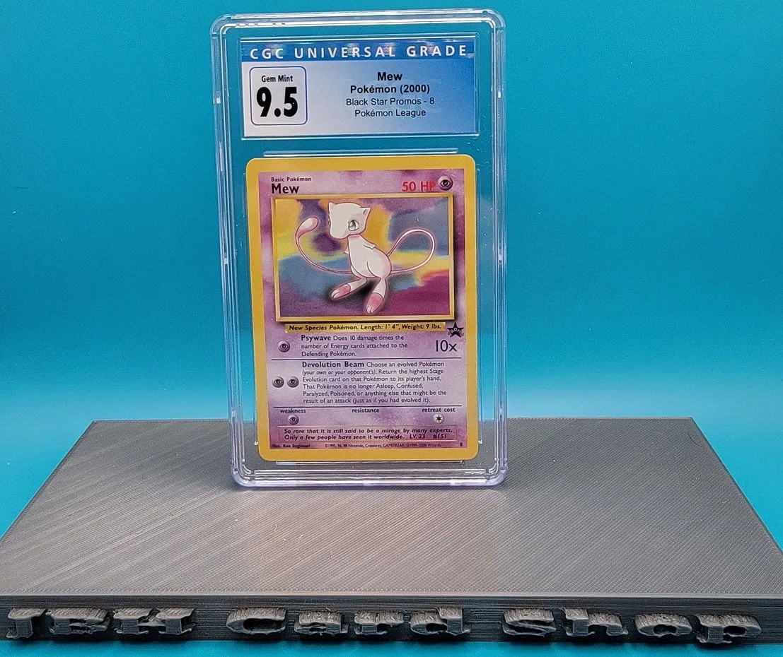 pokemon mew promo card Ancient Mew 2000 Pokémon Movie Promo PSA 8 – Kollector's Nest