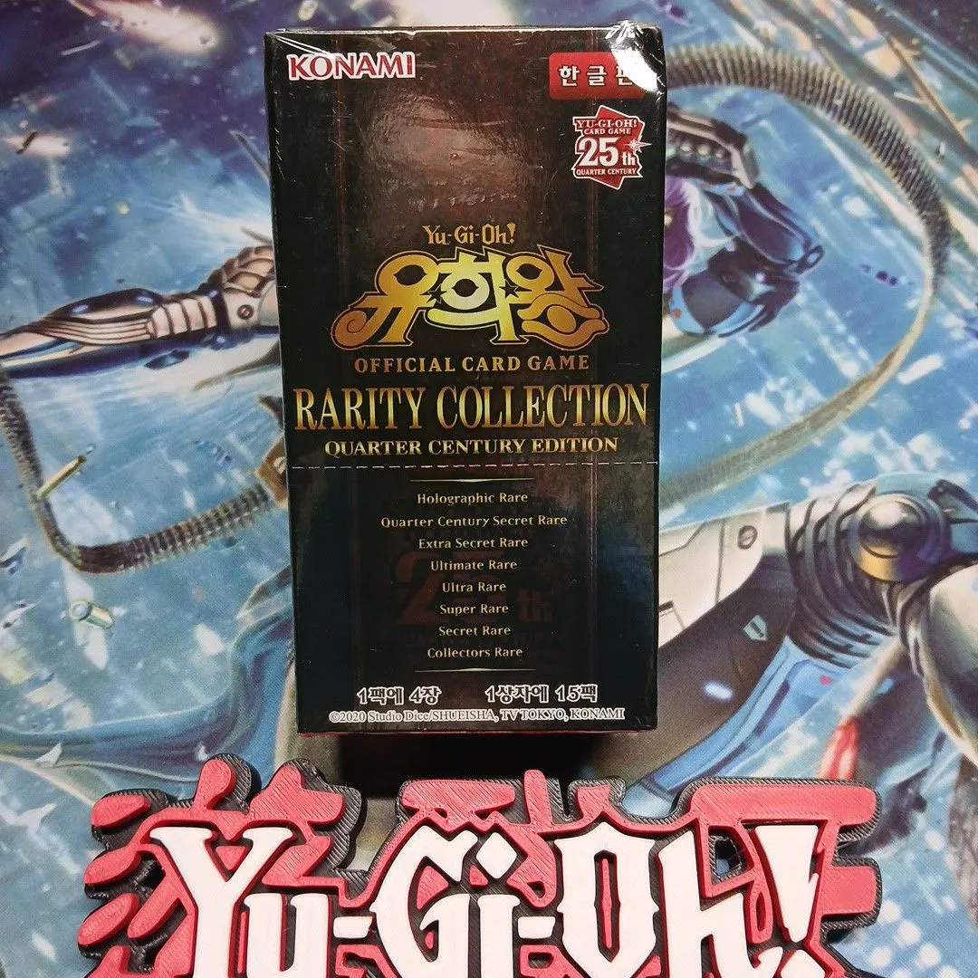 SEALED - Yu-Gi-Oh! - Rarity Collection - Quarter Century Editon - Korean Booster  Box & 3D Print LOGO  Whatnot: Shop, Sell, Connect