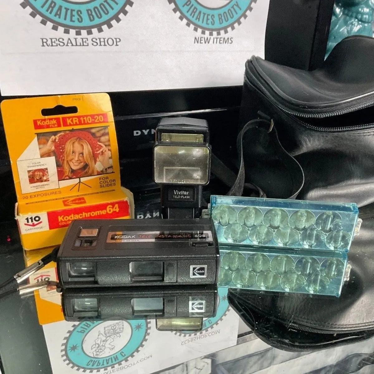 Kodak Tele Instamatic 608 Kodak 110 Instamatic Tote 19 Kodak Tele