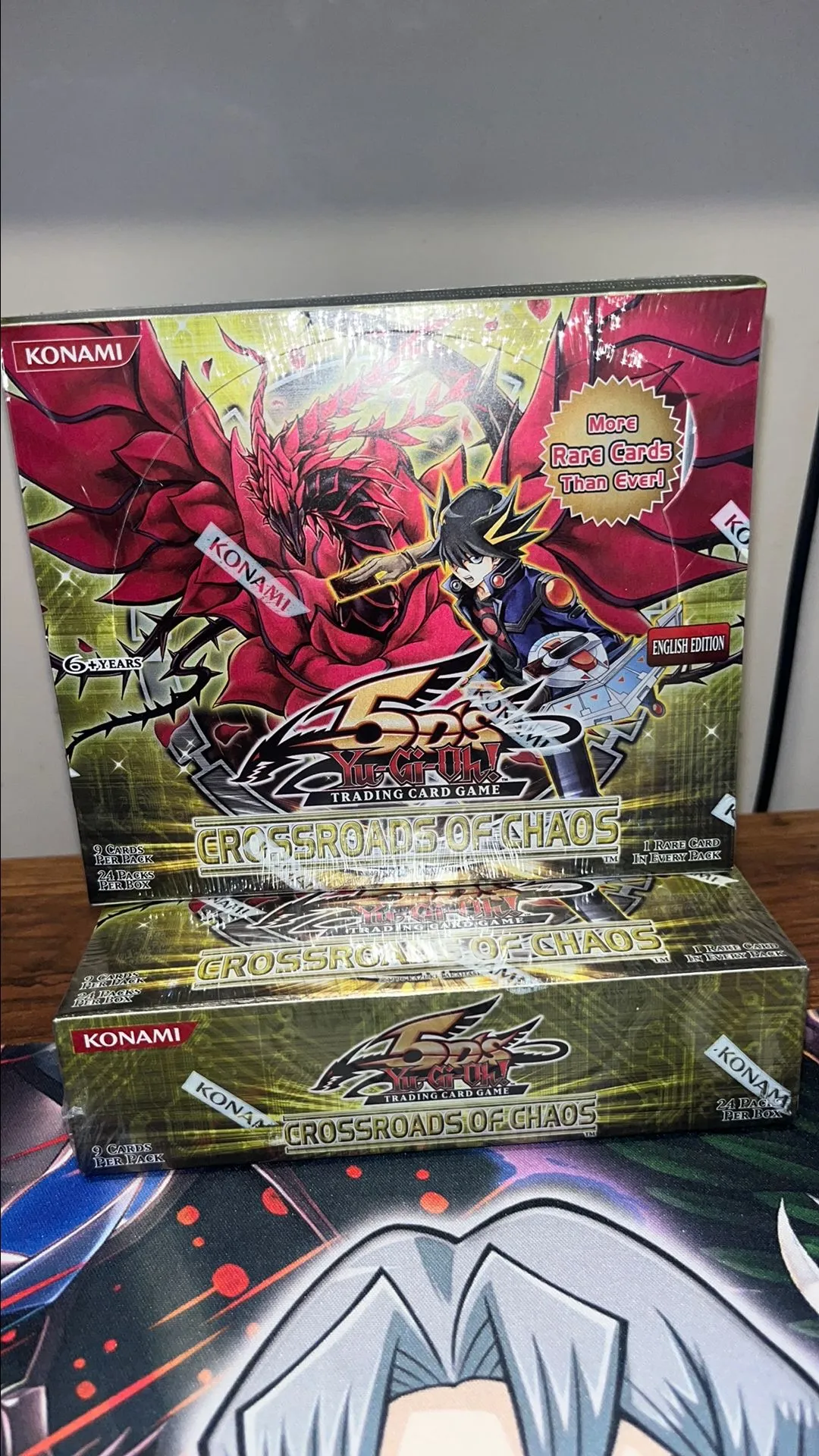 crossroads of chaos booster box Yugioh Crossroads Of Chaos Booster Box Sealed