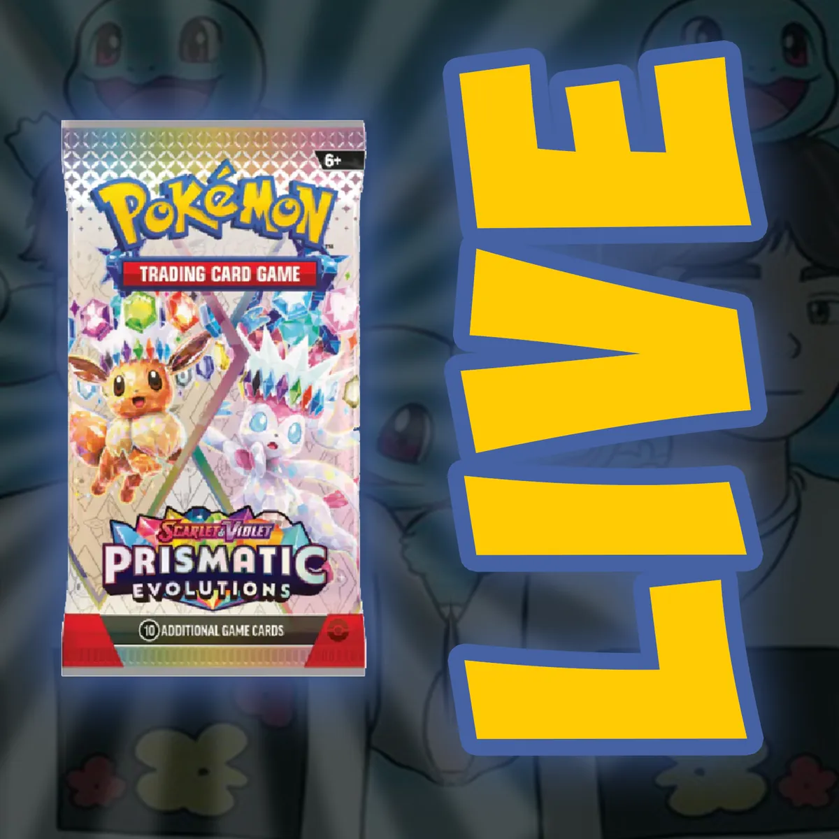 36X) SCARLET & VIOLET PRISMATIC EVOLUTIONS BOOSTER PACK  Whatnot: Shop,  Sell, Connect