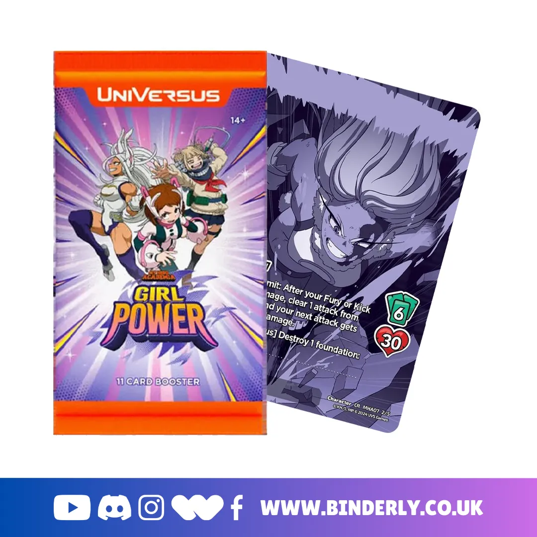 universus my hero academia booster box Amazon.com: UniVersus My Hero Academia: Girl Power Booster Display main image 1