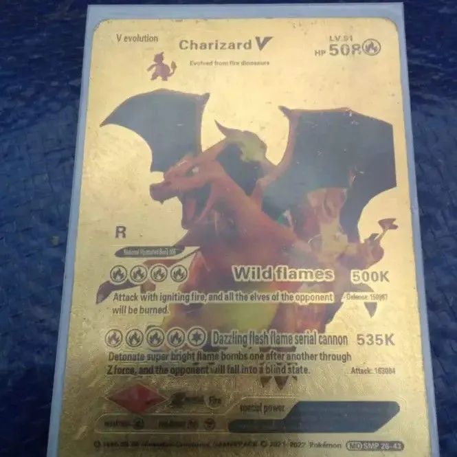 RARE v Evolution pokemon Charizard GOLDEN card  Whatnot: Shop, Sell,  Connect