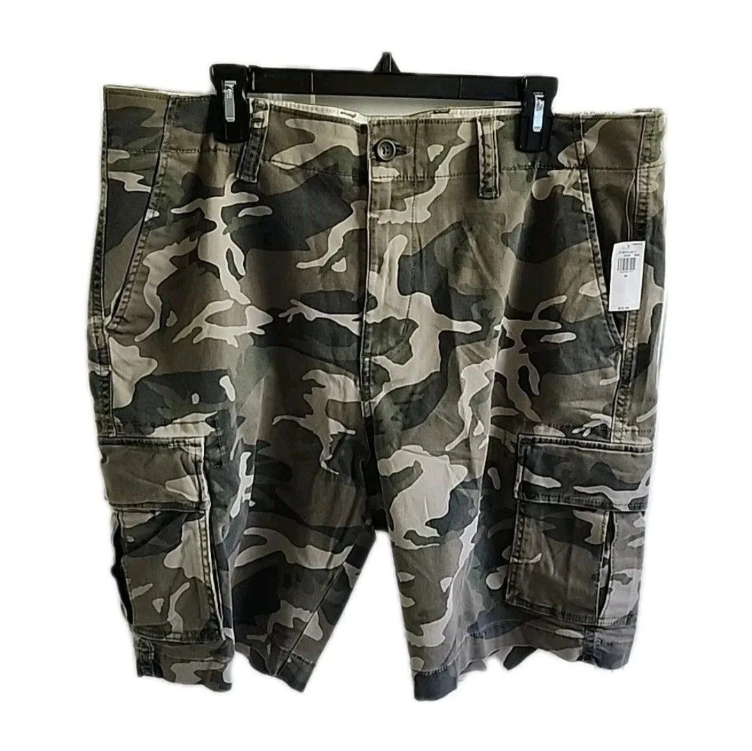 Mens Shorts Old Navy Camo Cargo Pants HOT Camouflage Old Navy