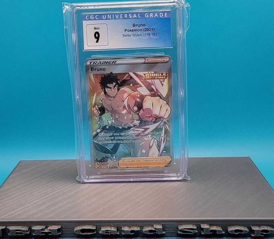 2021 Pokemon SWSH Battle Styles #158 Full Art Bruno PSA 9 MINT  Whatnot:  Shop, Sell, Connect