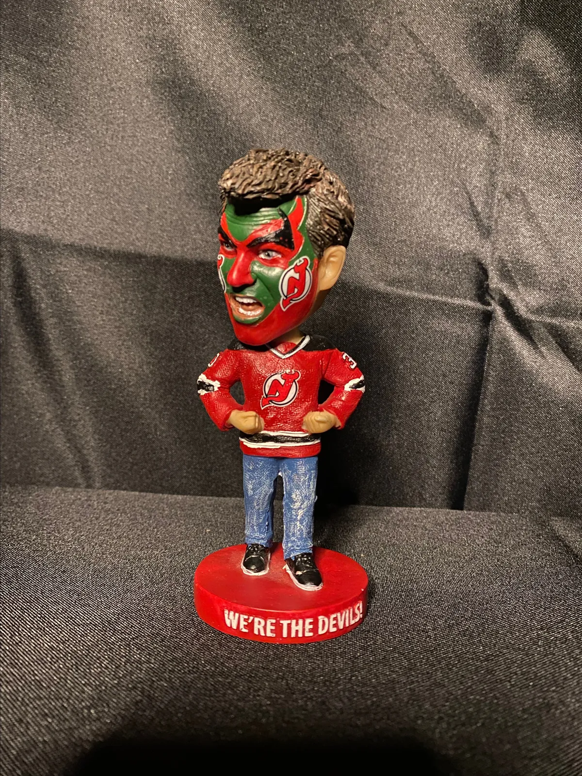 2019 David Puddy Bobblehead NJ Devils SGA Seinfeld We're the