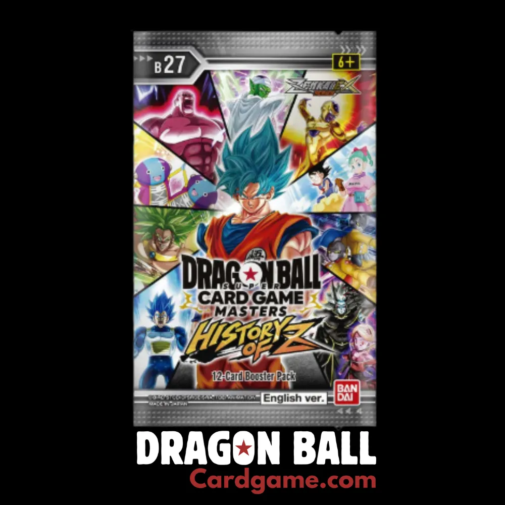 bt27 booster box Dragon Ball Super Masters TCG: History of Z [DBS-BT27]