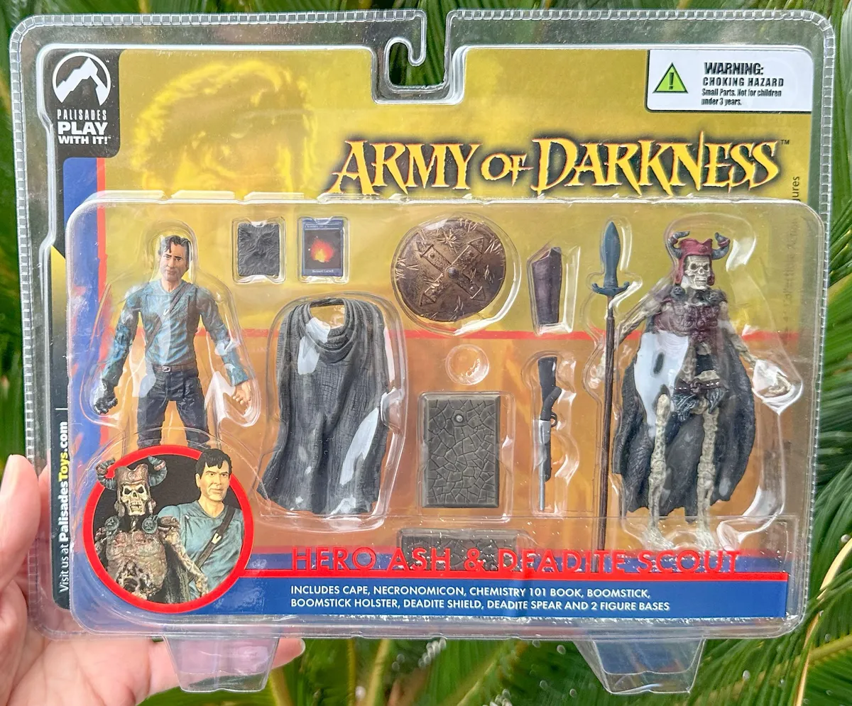 Army of Darkness Hero Ash Deadite Scout Action Figures Palisades