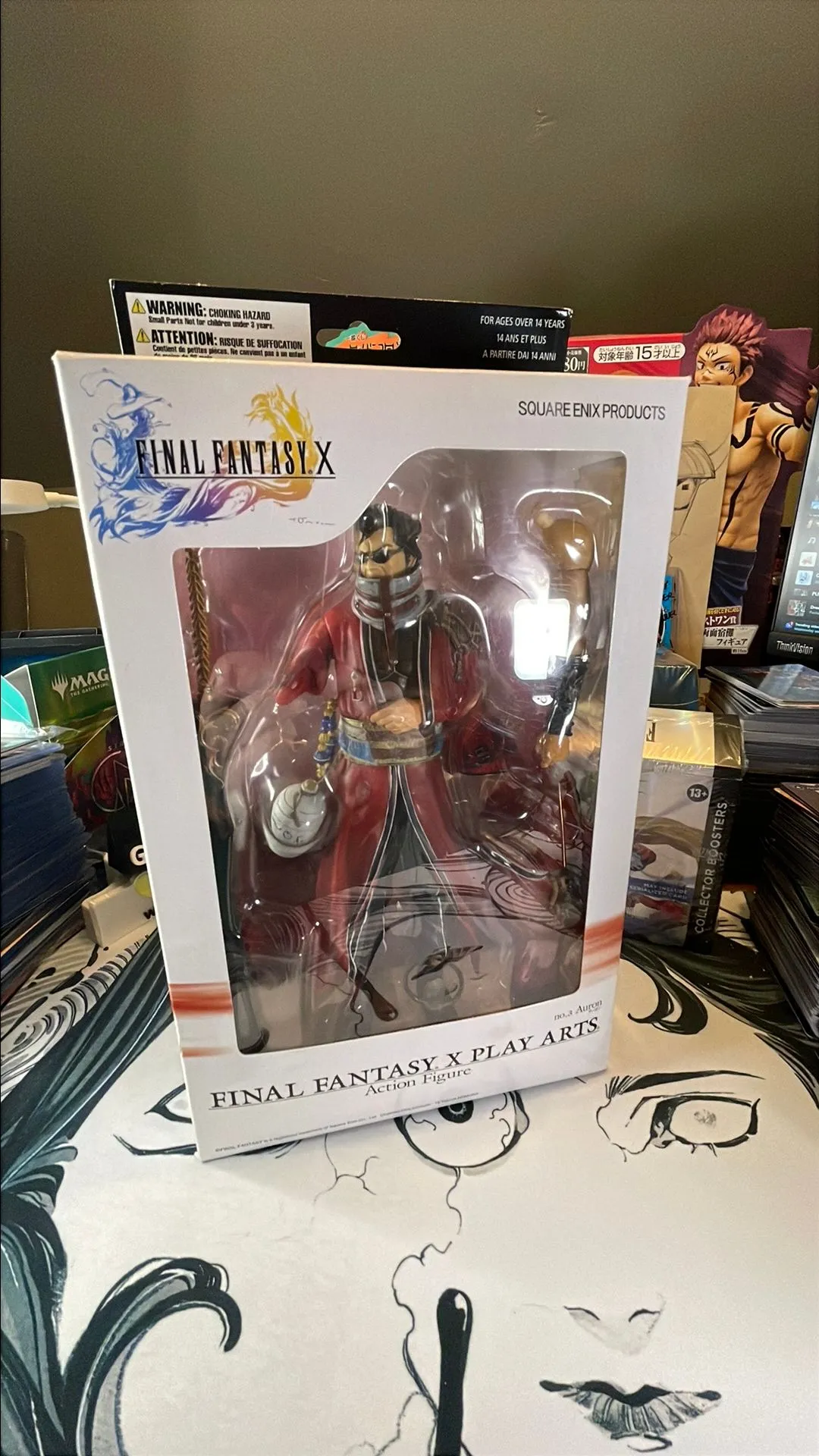 Final Fantasy X Play Arts No. 3 Auron Figure  Whatnot: Shop, Sell, Connect