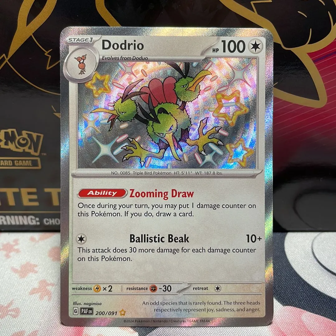 Dodrio 200/091 Baby Shiny Rare Paldean Fates Scarlet And Violet  Whatnot:  Shop, Sell, Connect