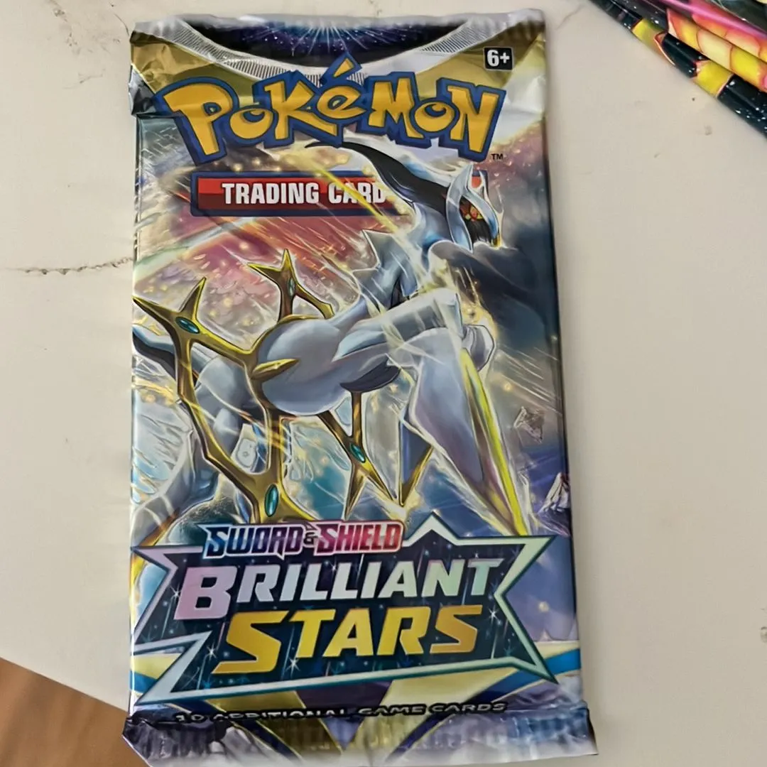 sword & shield brilliant stars booster box Pokémon TCG: (1 Box) – GoldenFishGames is also a central figure in Brilliant Stars Pokemon TCG: Sword & Shield