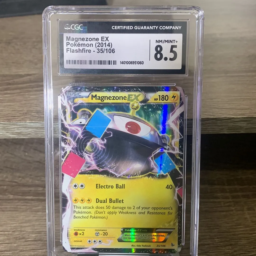 Magnezone ex (2014) flashfire cgc8.5  Whatnot: Shop, Sell, Connect