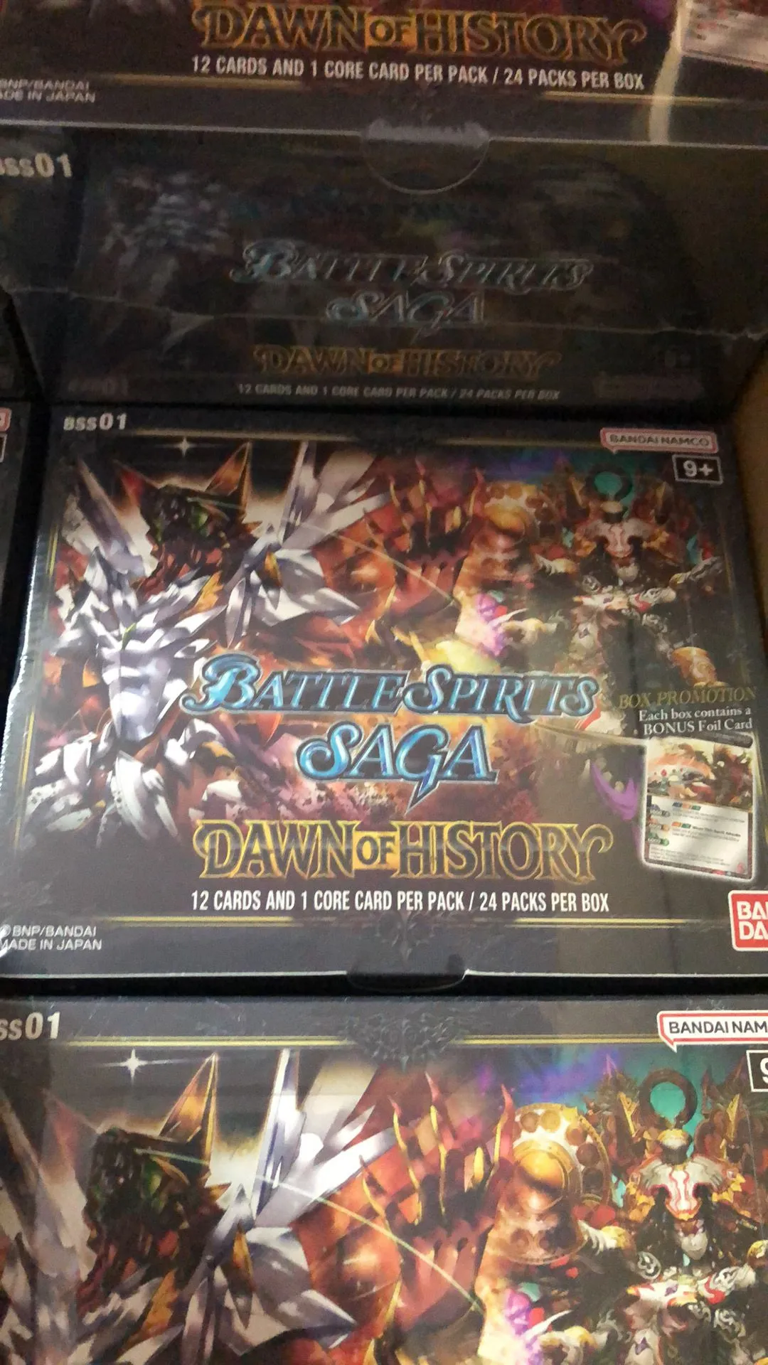 battle spirits saga dawn of history booster box Battle Spirits Saga Card Game main image 0