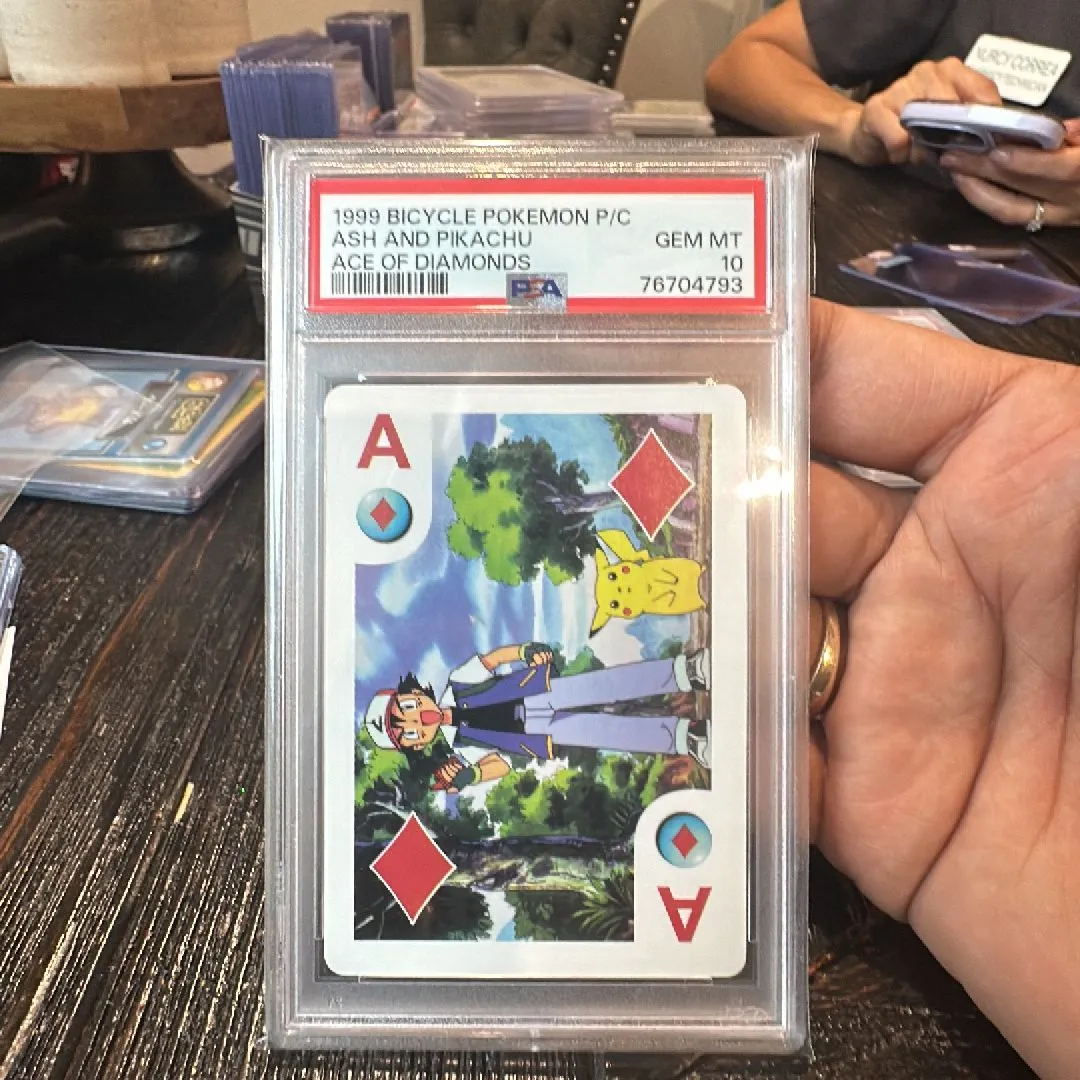 1999 pokemon playing cards Base Set Complete Master Set (102/102) [MP-DMG] the trusted official grading guarantees its condition 1999 Pokémon Base 1st Ed.: