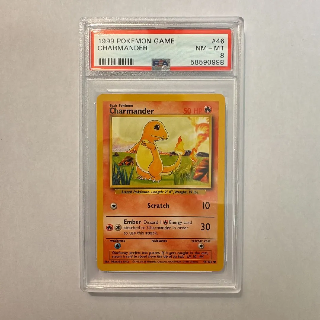 charmander pokemon card 1999 Base Set 1st Edition #46 SGC 7 #1 Paid roughly $100 for this