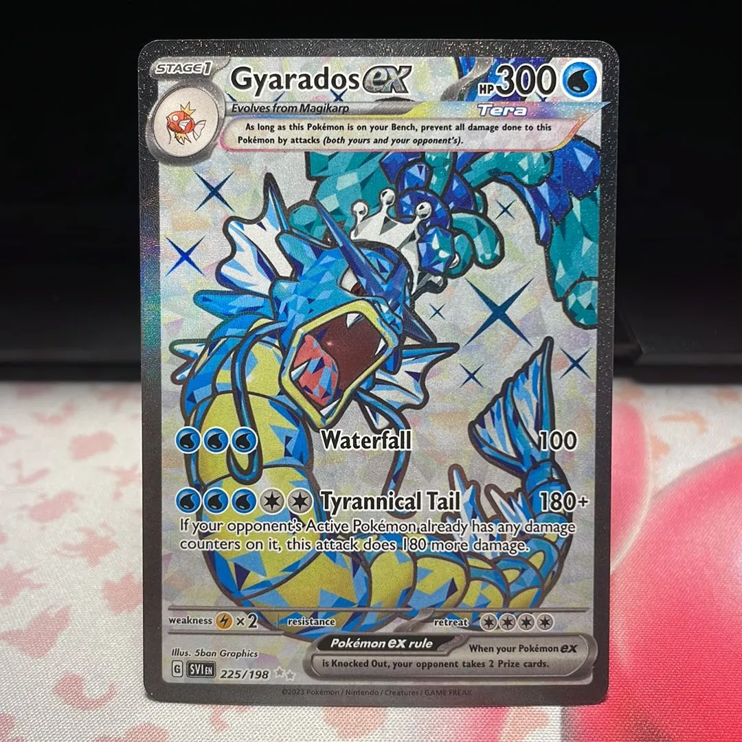 rare gyarados pokemon card Mega Gyarados EX -Single Card main image 0
