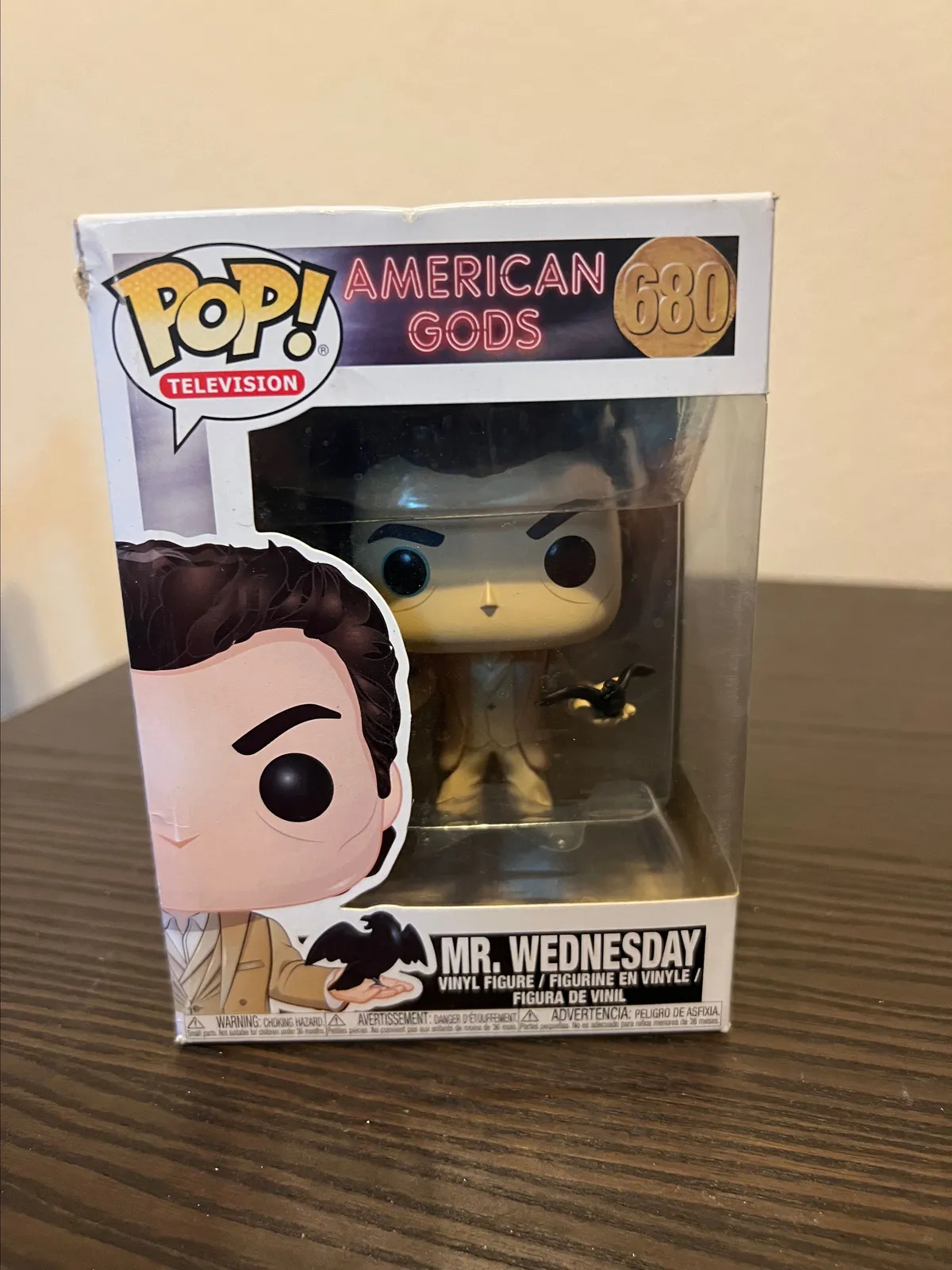 VAULTED Mr Wednesday Funko Pop Television Neil Gaiman TV Mister Show Book Novel Stars