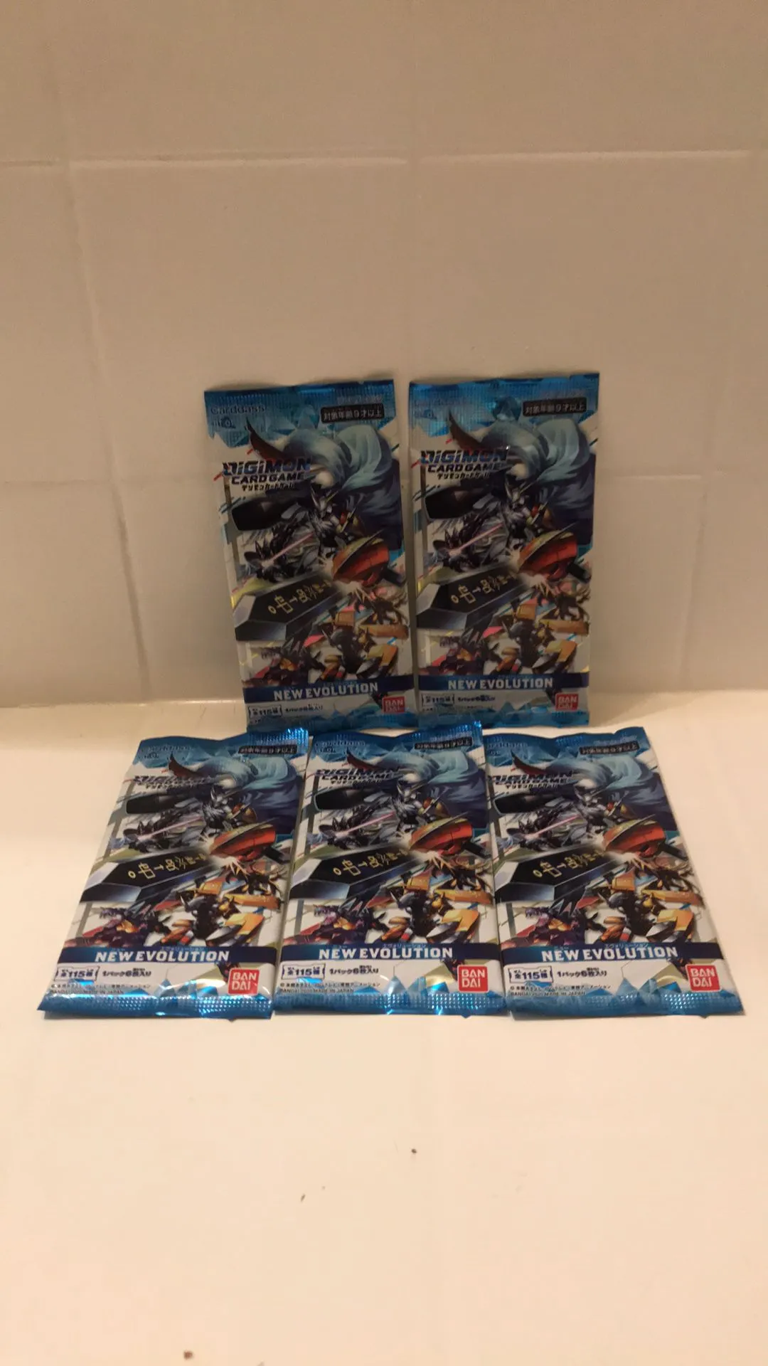 5 Japanese Digimon New Evolution Booster Pack Bundle  Whatnot: Shop, Sell,  Connect