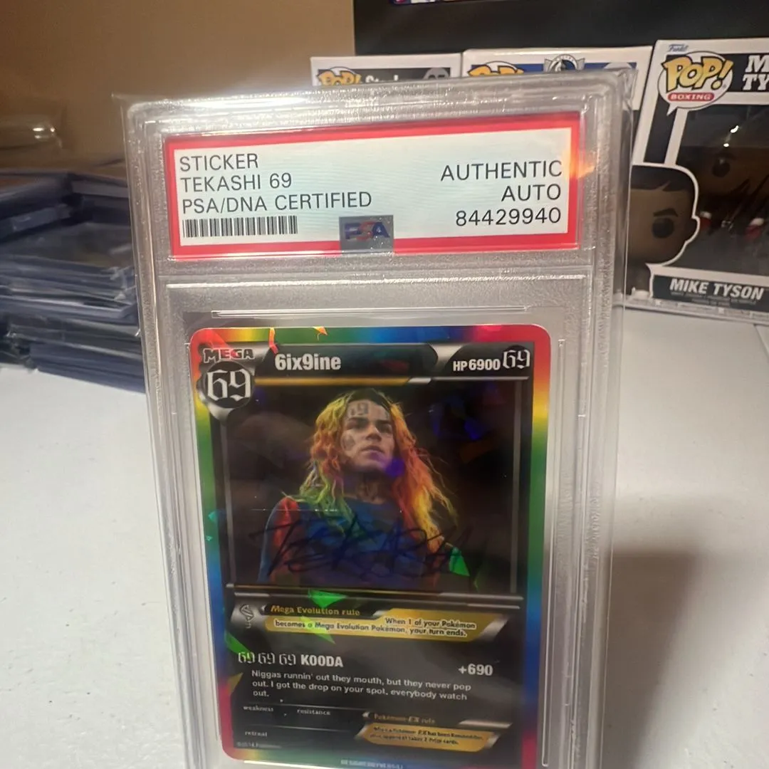 Tekashi 69 signed Pokmon card  Whatnot: Shop, Sell, Connect