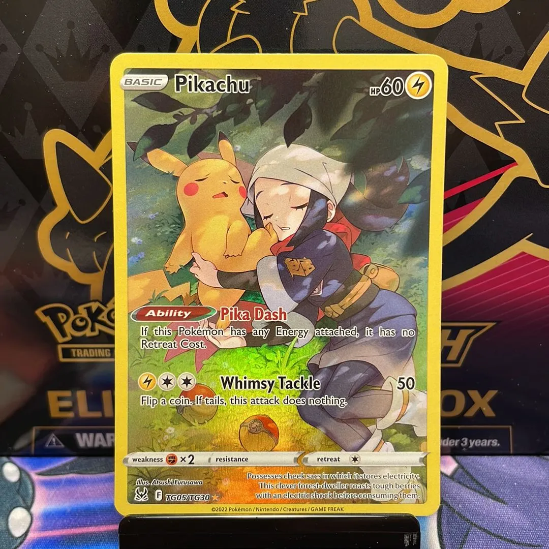 pikachu trainer pokemon card Libre (14/30) [XY: Kit 3 clear acrylic holder that perfectly accentuates the stunning visual design and character artwork Goldin | The Global Go-To